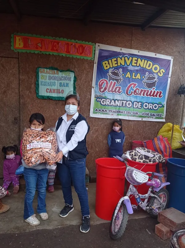 Labor social Traperos de Emaús San Camilo