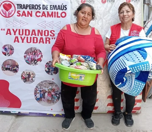 Labor social Traperos de Emaús San Camilo
