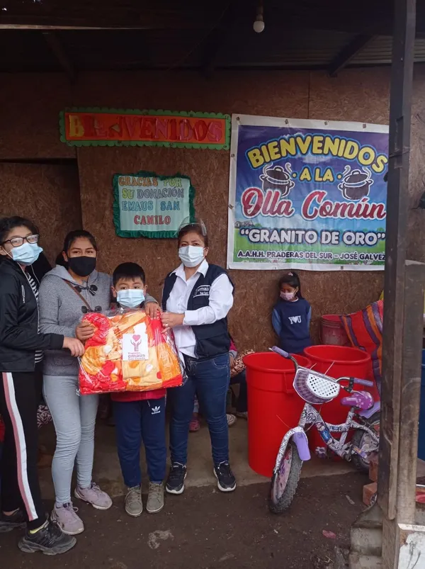 Labor social Traperos de Emaús San Camilo